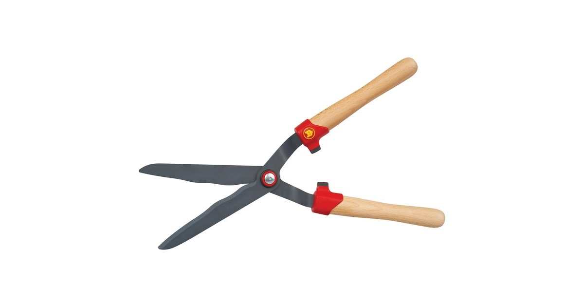 WOLF-GartenHeggenschaar HS-WW, hout met gegolfd blad