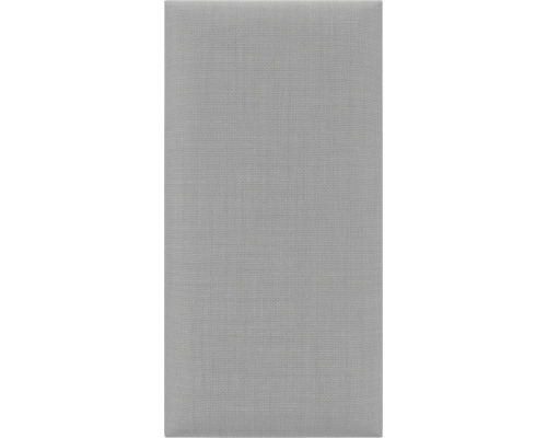 Wandkussen, linnenlook, grijs, geweven look, 30 x 60 cm