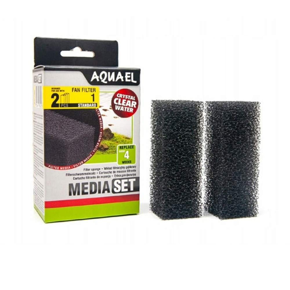 Mousse filtrante standard pour filtre fan 1 plus x2