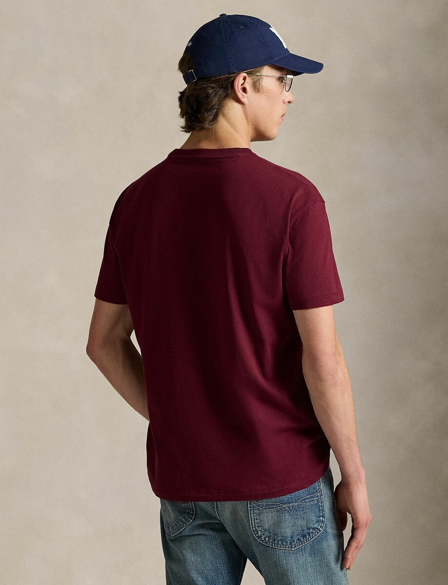 POLO RALPH LAUREN<br>Camiseta de manga comprida com logotipo