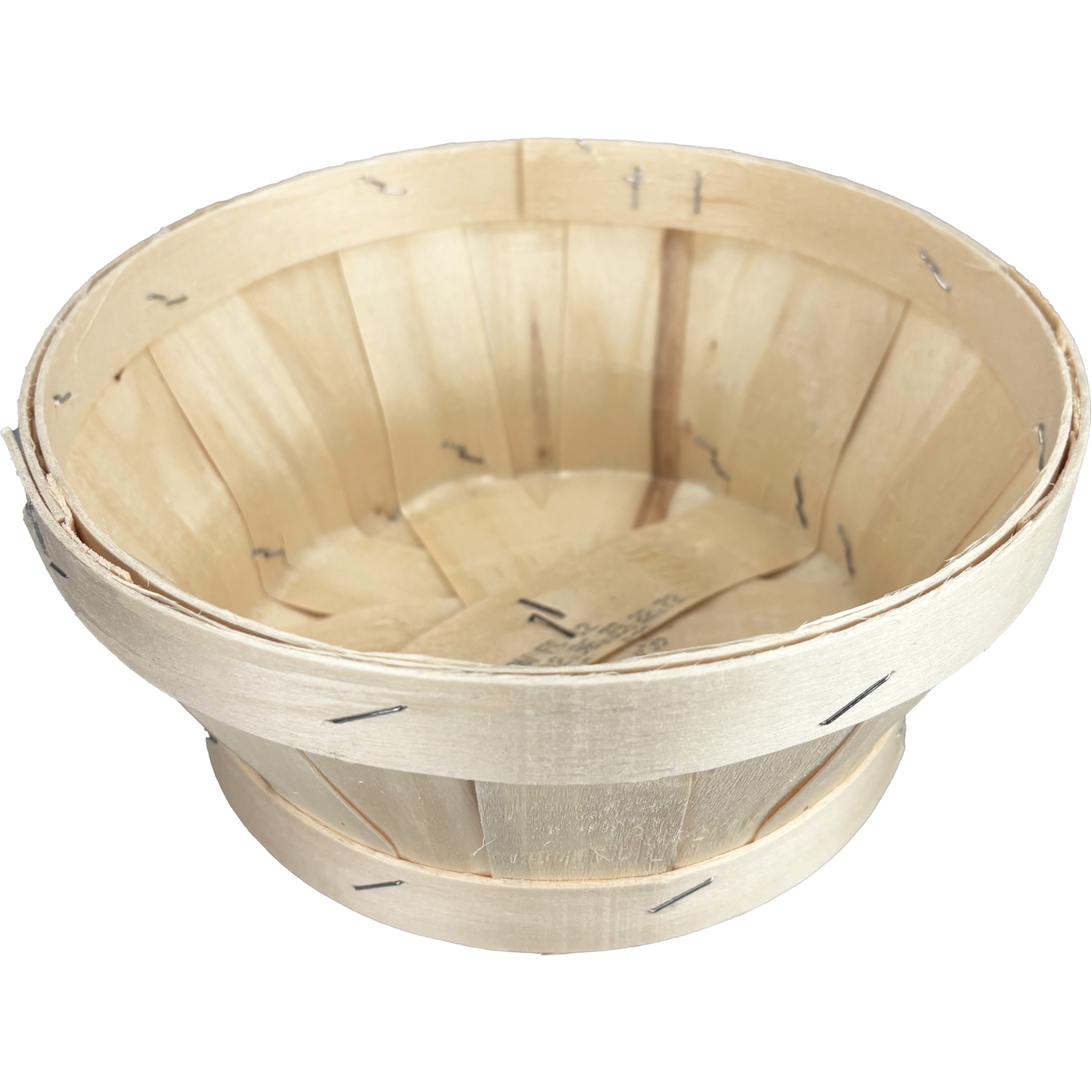 Mand, hout, Ø21cm, 9.5cm, rond, naturel