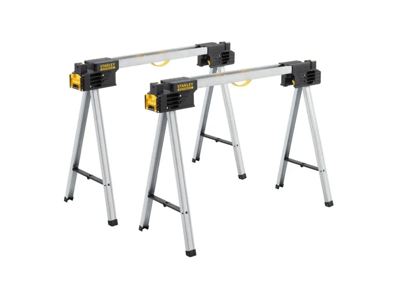 Stanley FMST1-75763, Bærbar arbejdsbænk, Metal, Sort, Grå, Gul, 900 kg, 1 stk