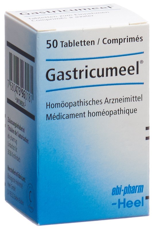 GASTRICUMEEL Tabl Ds 50 Stk<br>50 Stück, Dose, Tablette