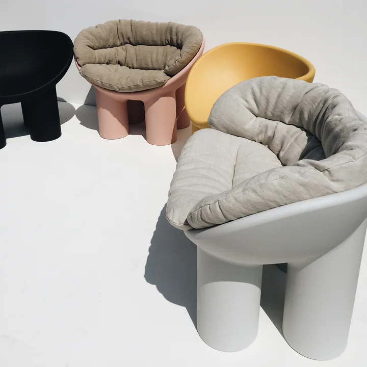 Driade - Roly Poly Armchair, ocker