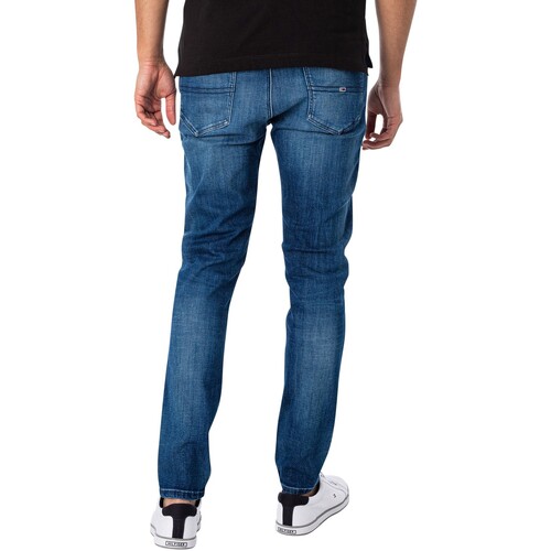 Tommy Jeans - Vaqueros Ajustados Simon Azul
