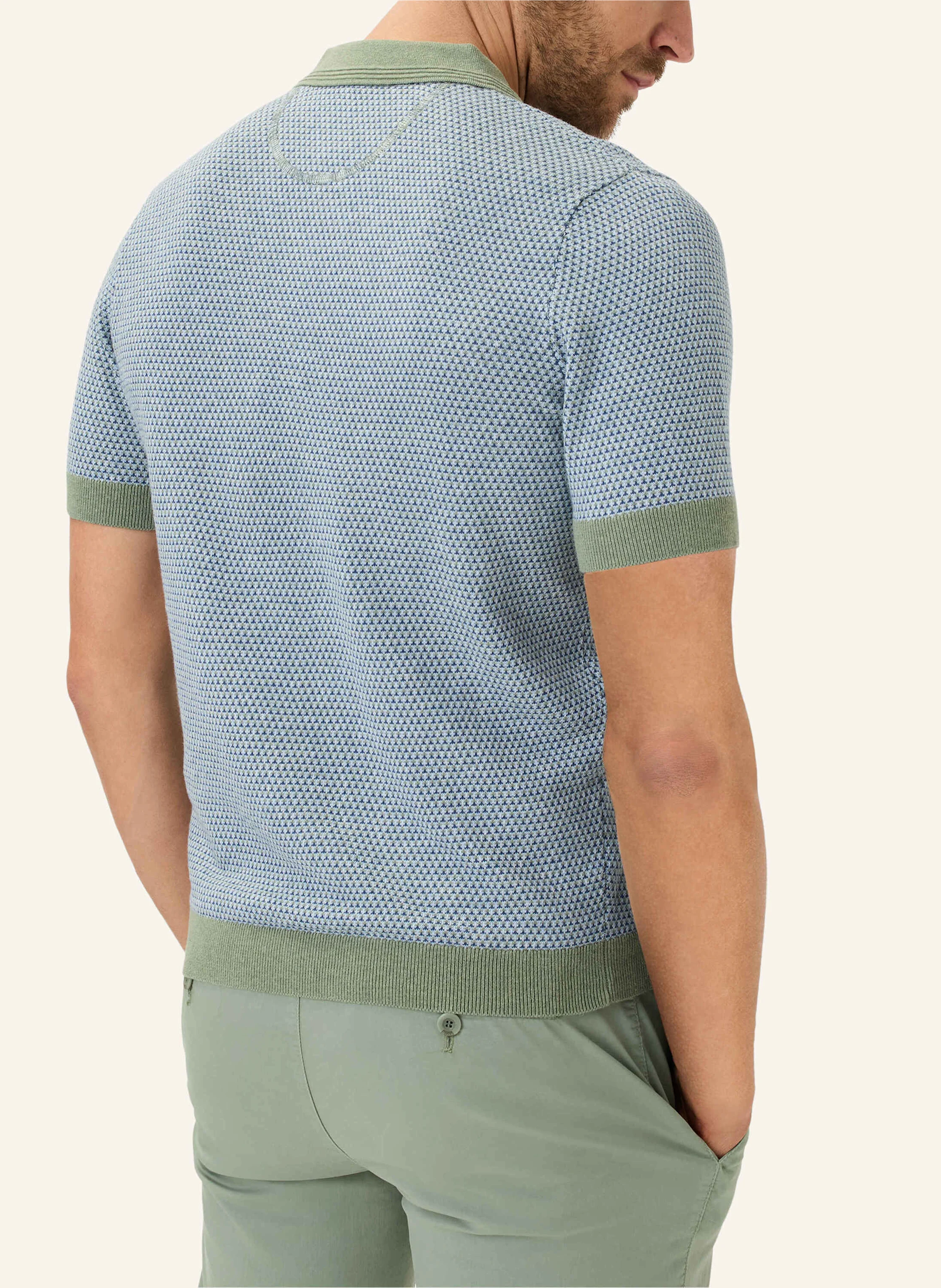 BRAX Strick-Poloshirt STYLE PASCAL