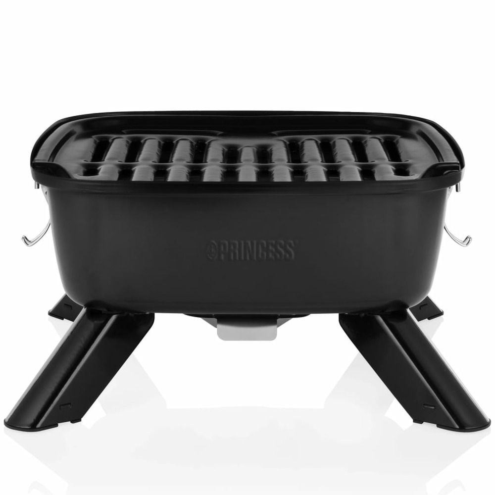 Gril barbecue hybride portable 2000 w noir