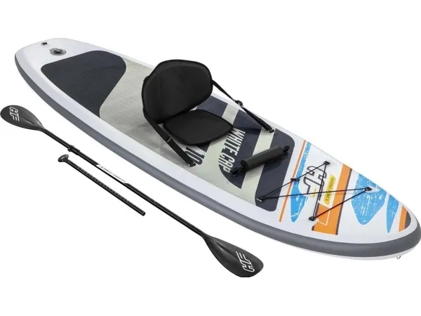 Bestway 65341, Stående padelboard (SUP), 120 kg, Fuld farveboks, ATTENTION!NO PROTECTION AGAINST DROWNING! SWIMMERS ONLY!, 3050 mm, 11,9 kg