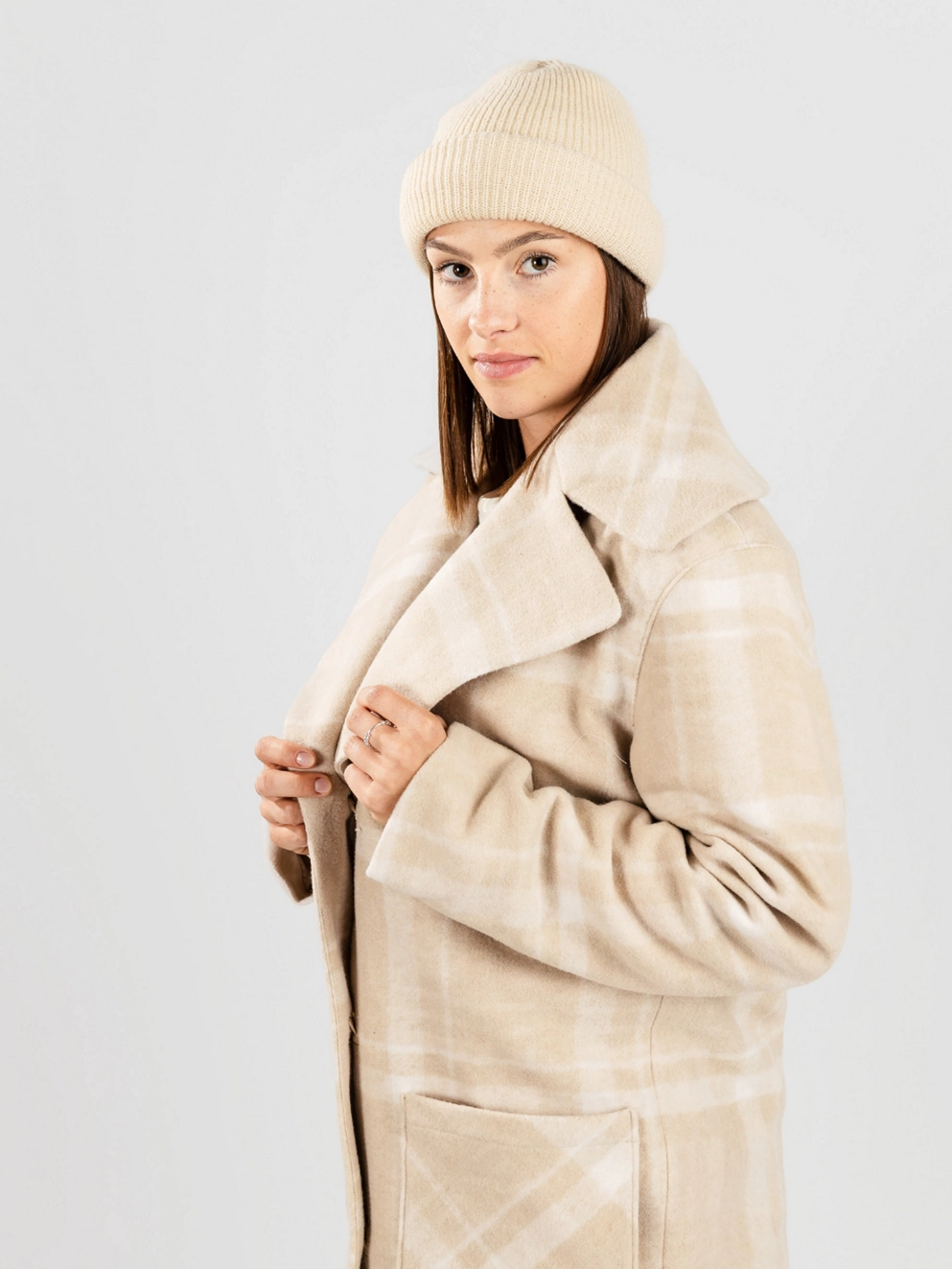 Kazane Kristine Jacket incense/white asparagus