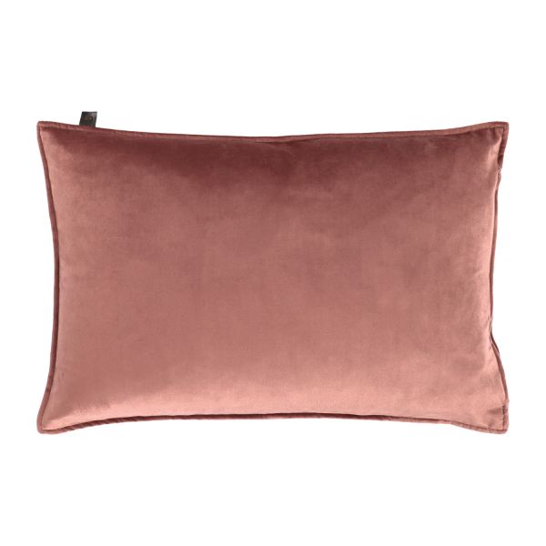 Overseas Middlestitch Kussen – 40 x 60 cm - Velours – Beige