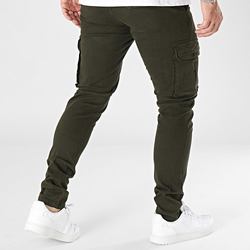 Pantalon Cargo Vert Kaki