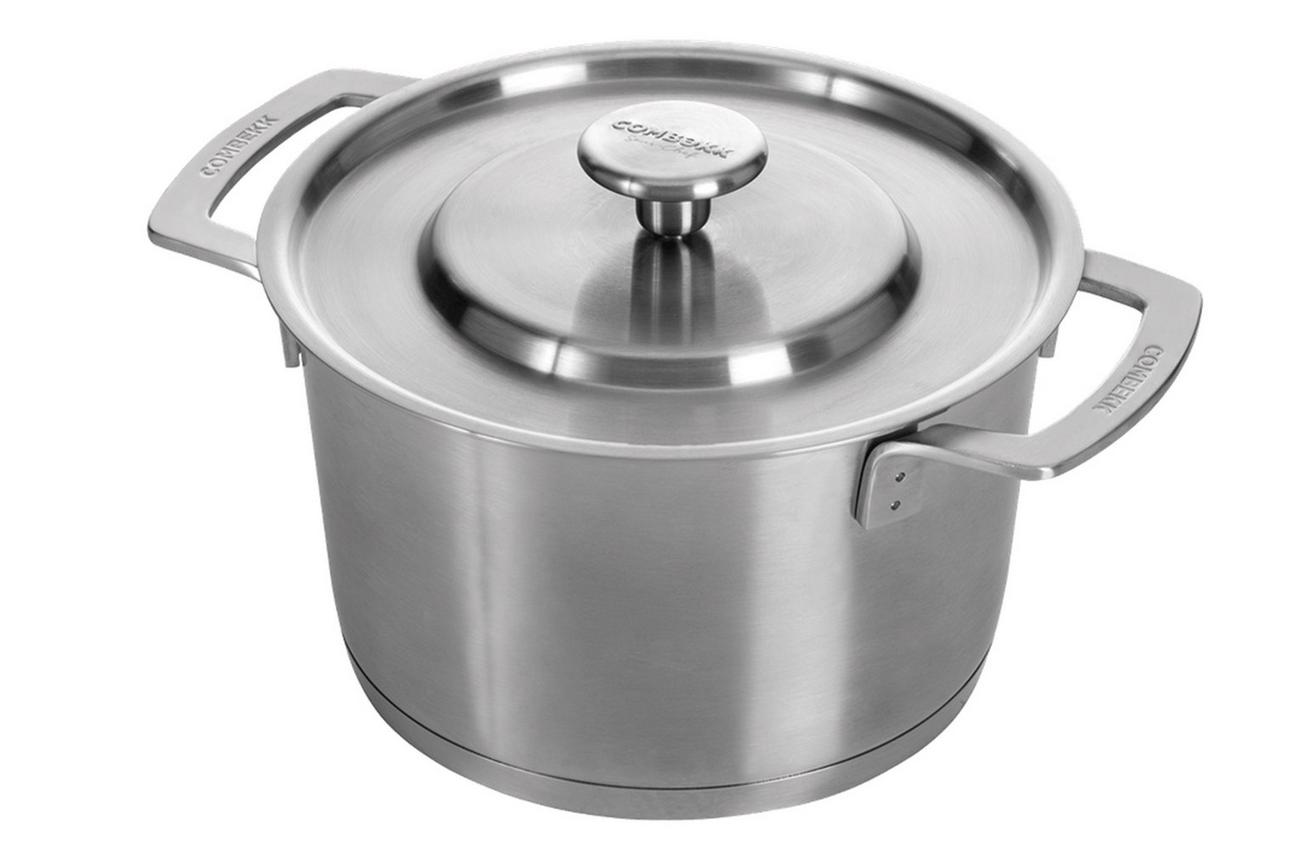 Combekk S-S 151001 Recycled Stainless Steel, 4-delige pannenset