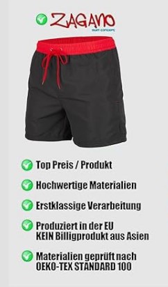 Herren Bermudas RECYCLED Polyester