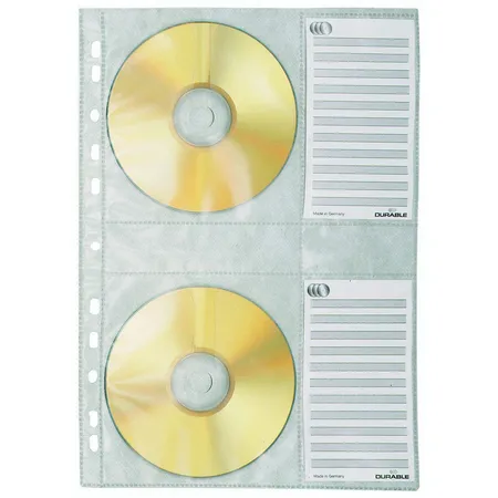 Durable CD/DVD Cover M, transparent