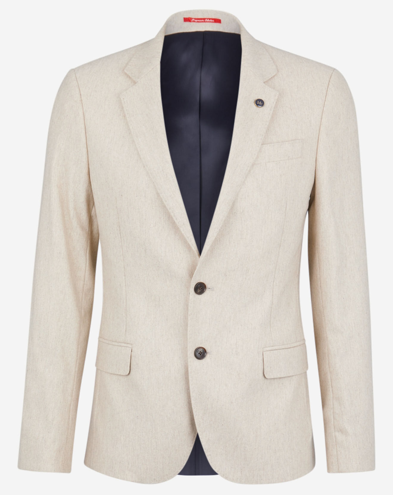 Scotch & Soda Veste en Laine mélangée beige clair