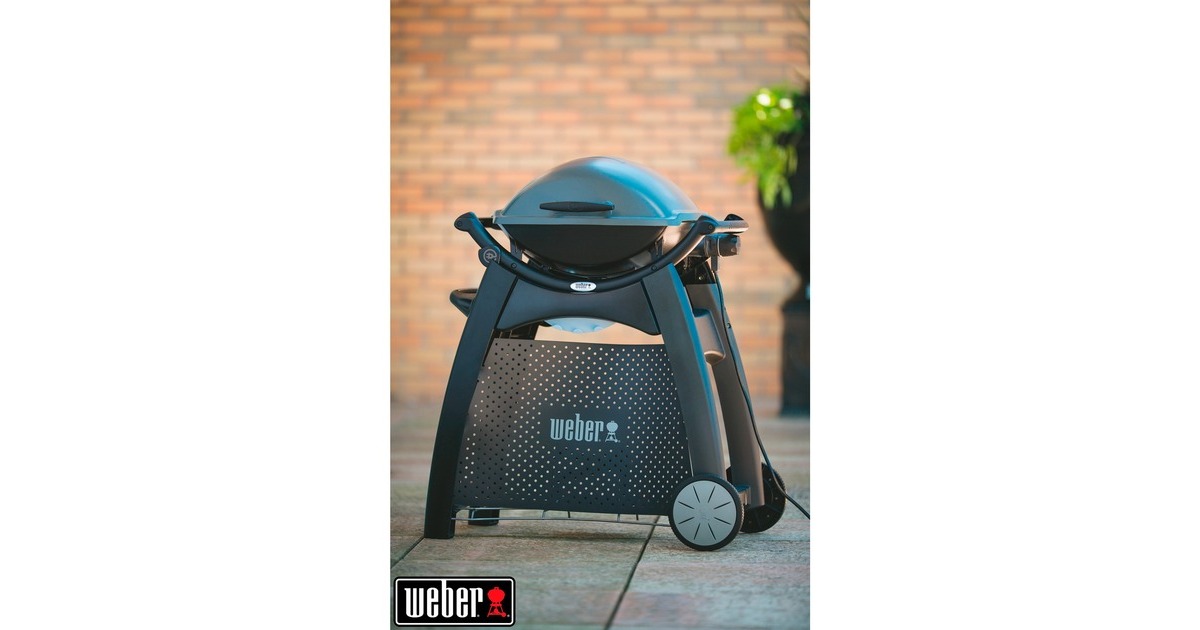 WeberQ onderstel barbecuewagen  (Zwart)