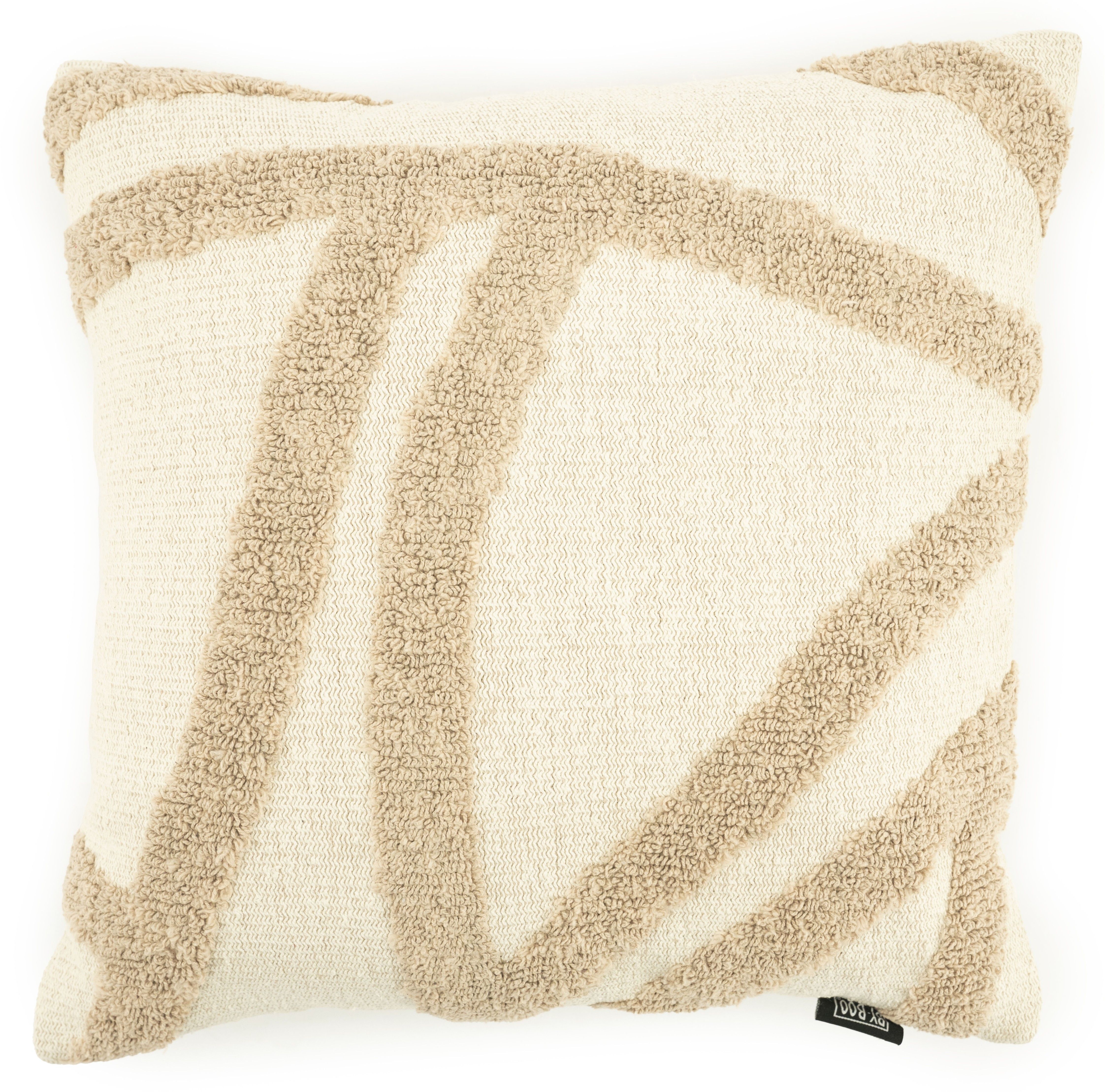 Sierkussen 250134 taupe Majani B45 x D45 cm