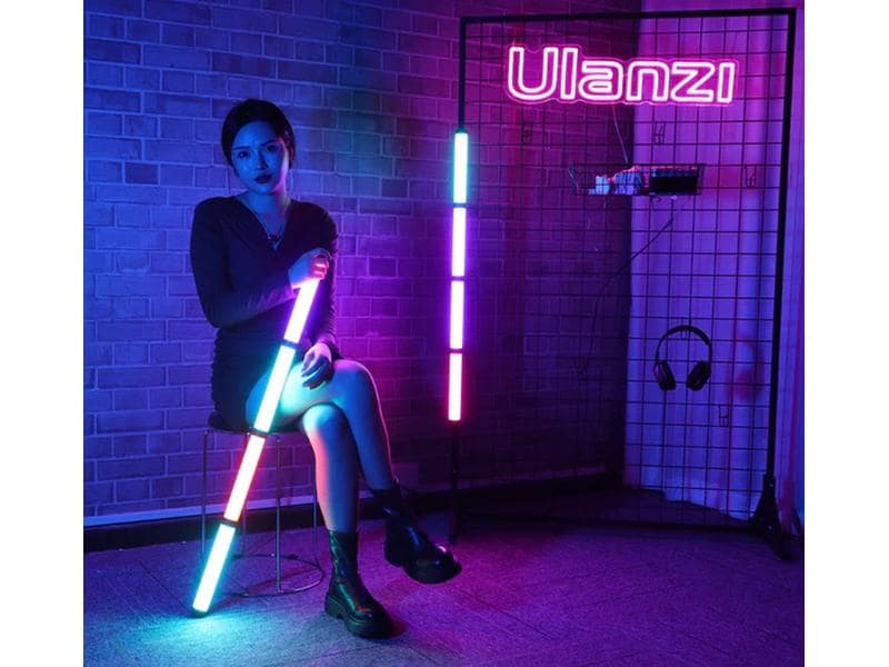 Ulanzi Videoleuchte VL110 Magnetisches RGB-Röhrenlicht für Spezialeffekte