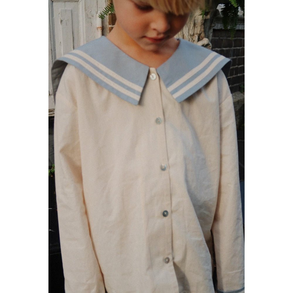Køb Konges Sløjd Ashley Blue Celebration Sailor Skjorte GOTS
