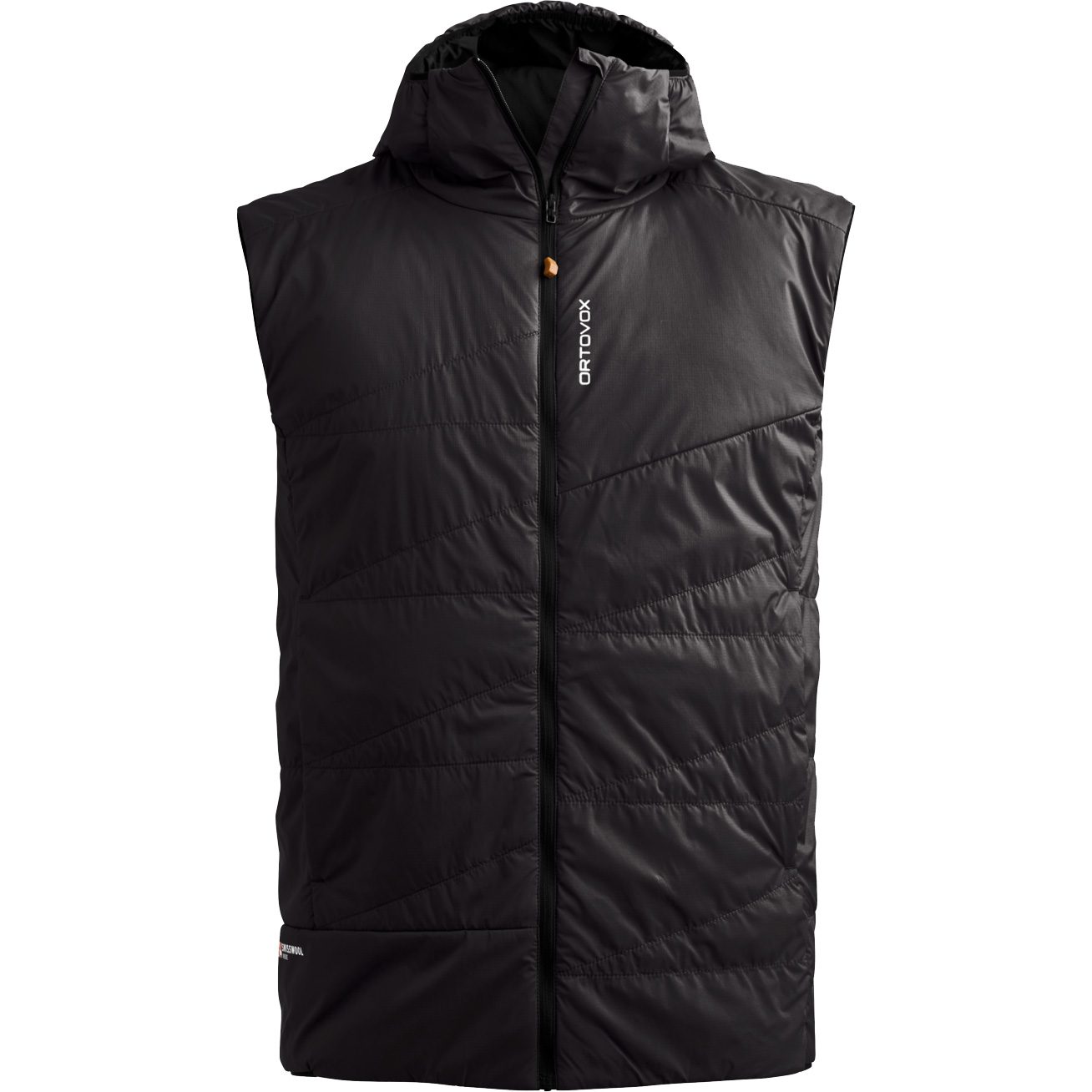 ORTOVOX Swisswool Piz Duan Weste Herren black raven