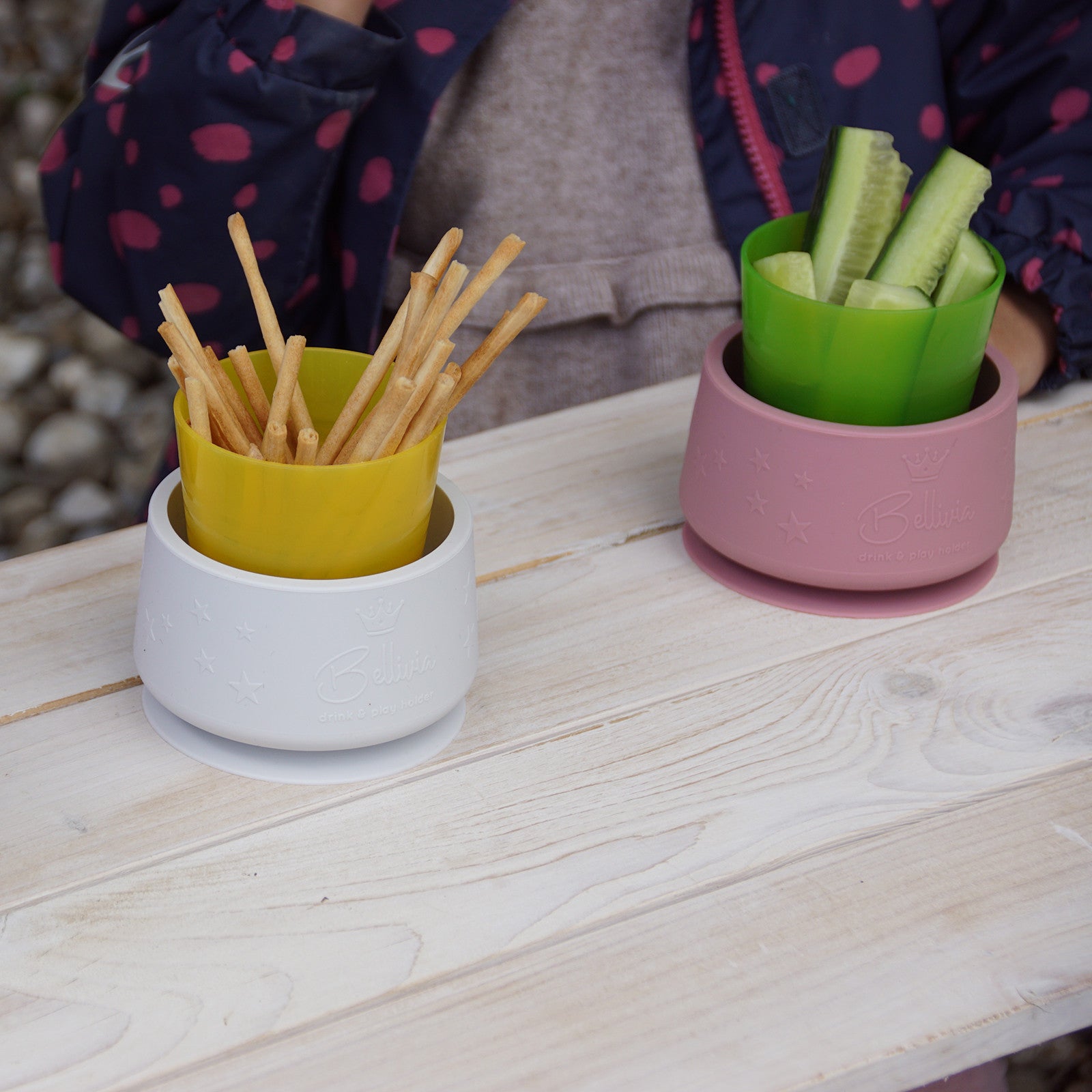 Drink & Play holder rosa