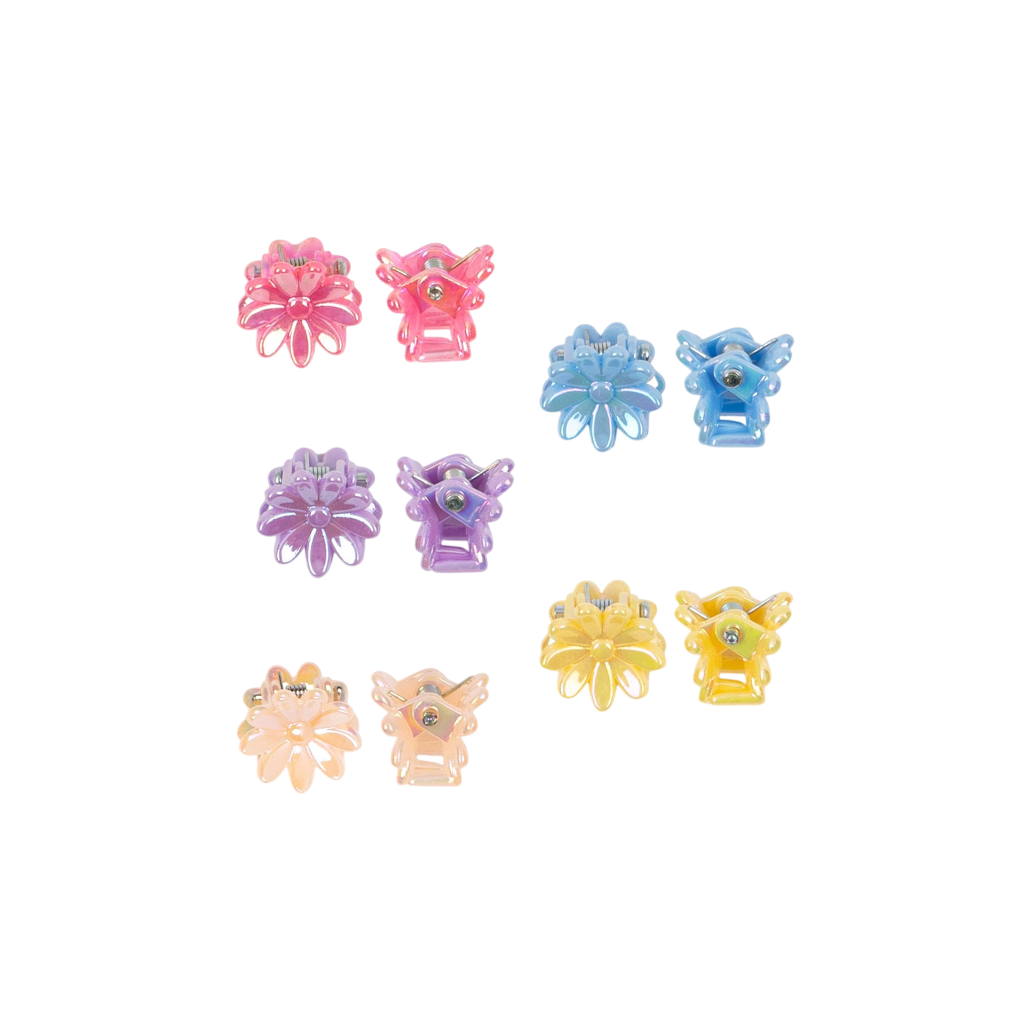 Haarklammern 10er Pack Mini Flower Multi