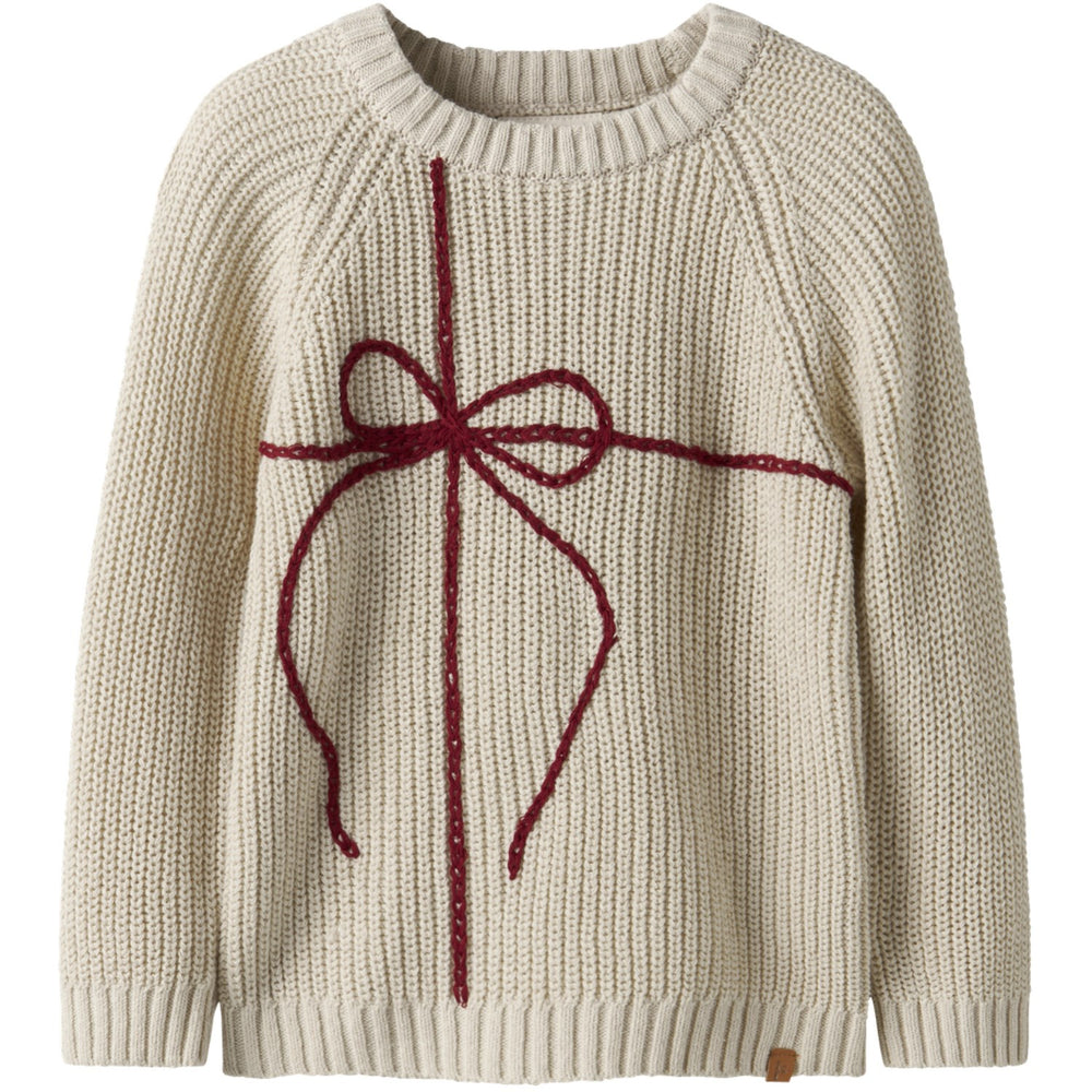 Køb Lil'Atelier Turtledove Nmnemlen Mio Ls Strik Lil