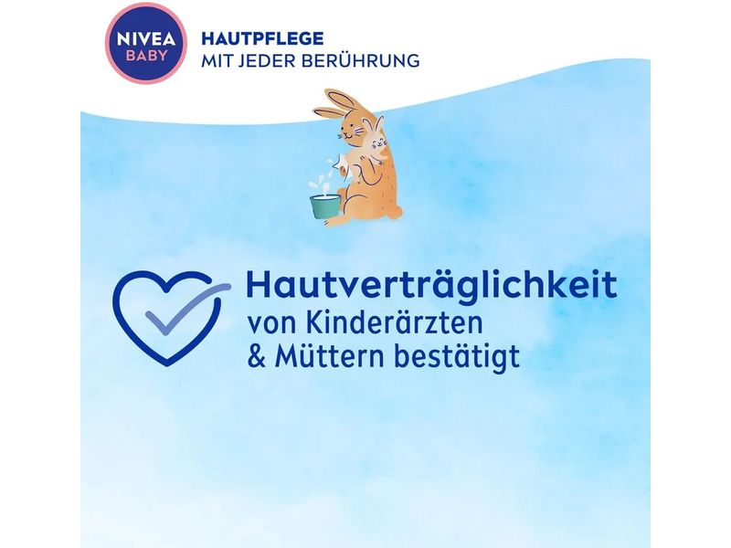NIVEA BABY Feuchttücher Aqua Feuchttücher aus 99% Wasser reinigen die zarte Babyhaut besonders sanft und schonend