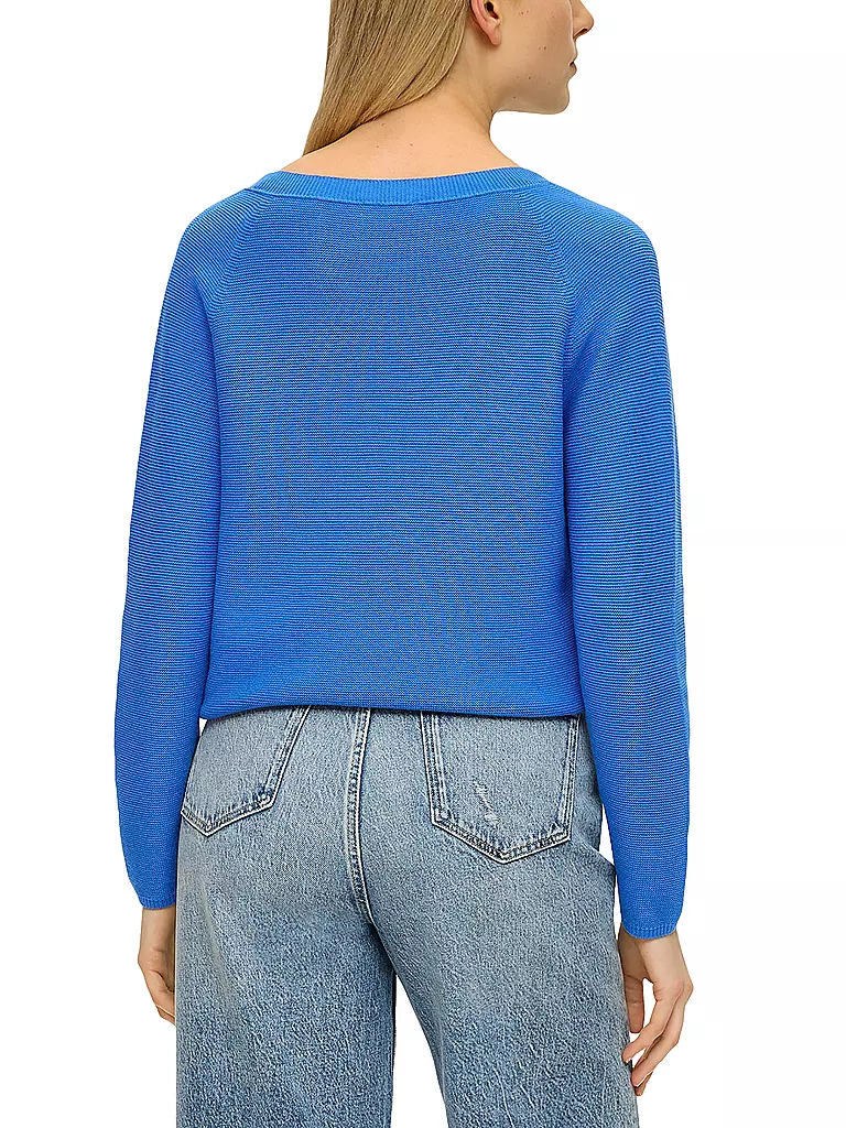 S.OLIVER Pullover blau