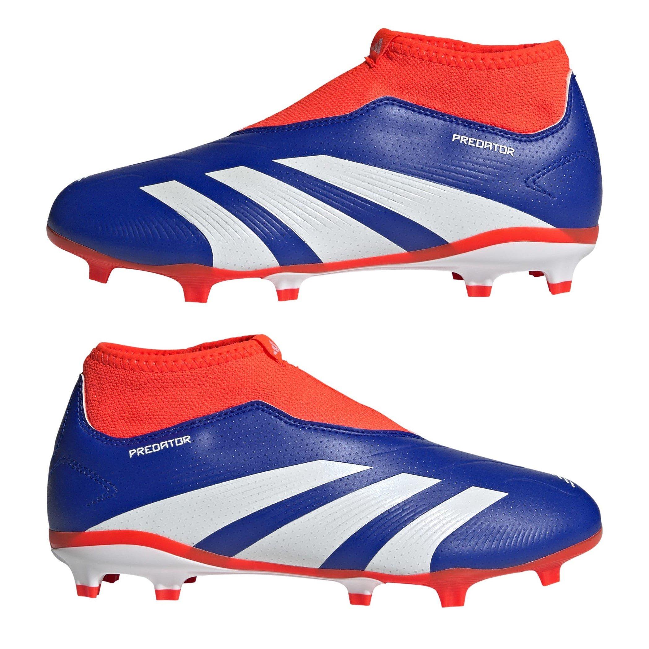 adidas Predator 24 League Laceless Childrens Firm Ground Football Boots