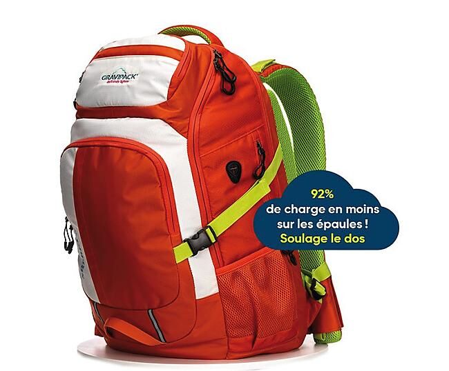 GRAVIPACK - SAC A DOS DE RANDONNEE SHERPA 45