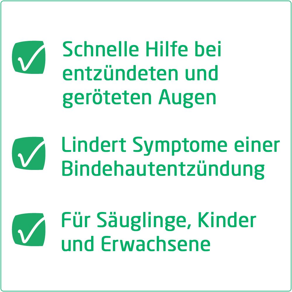 Visiodoron Euphrasia® Augentropfen - bei geröteten, gereizten & tränenden Augen einer Bindehautentzündung, bei Lidschwellung