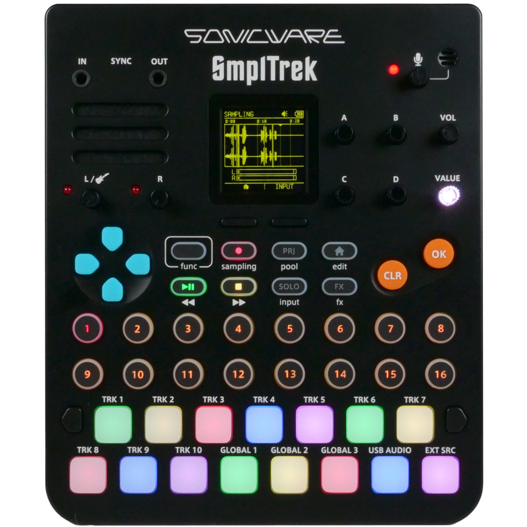 Sonicware SmplTrek groovebox