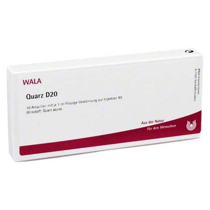 Quarz D 20 Ampullen, 10X1 ml