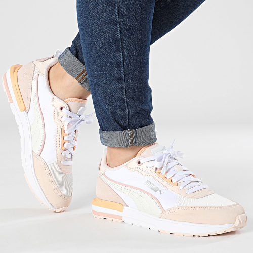 Baskets Femme Puma 22 383462 Gray Rose White Rosebay