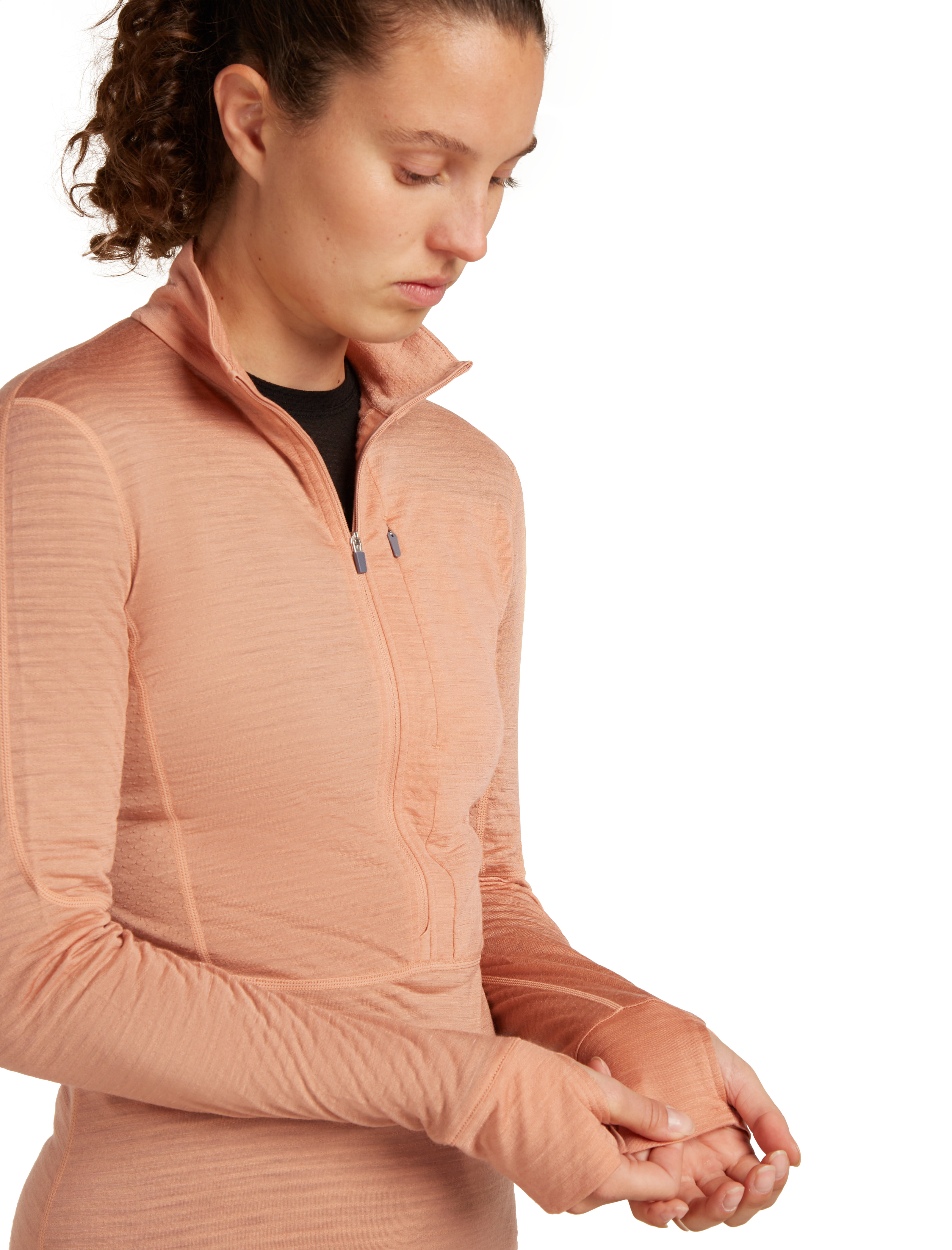 W Merino 200 RealFleece Descender LS Half Zip