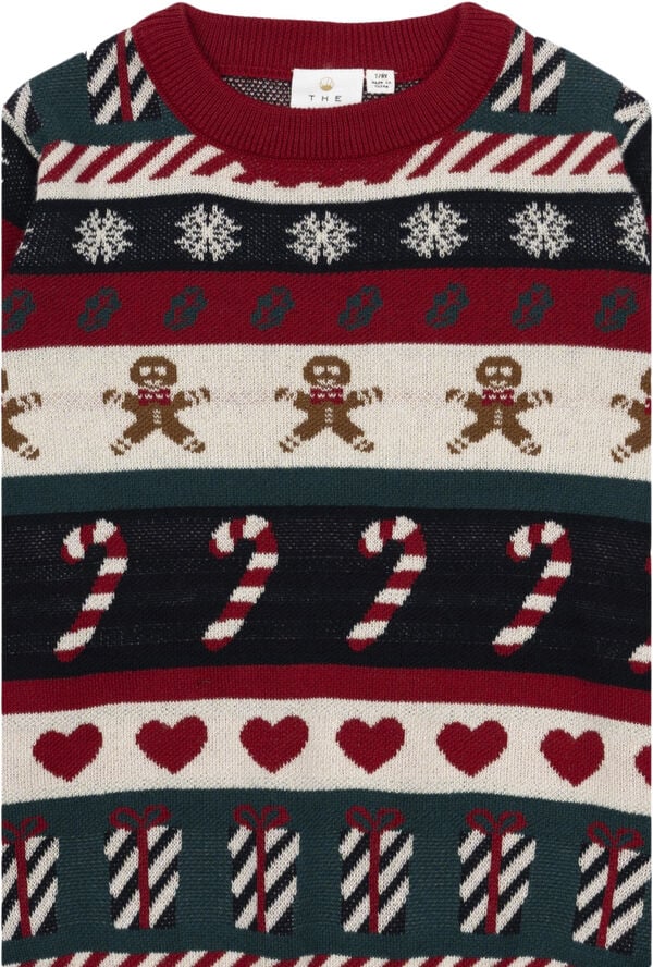 The New TNHoliday Jacquard Pullover Multi colour
