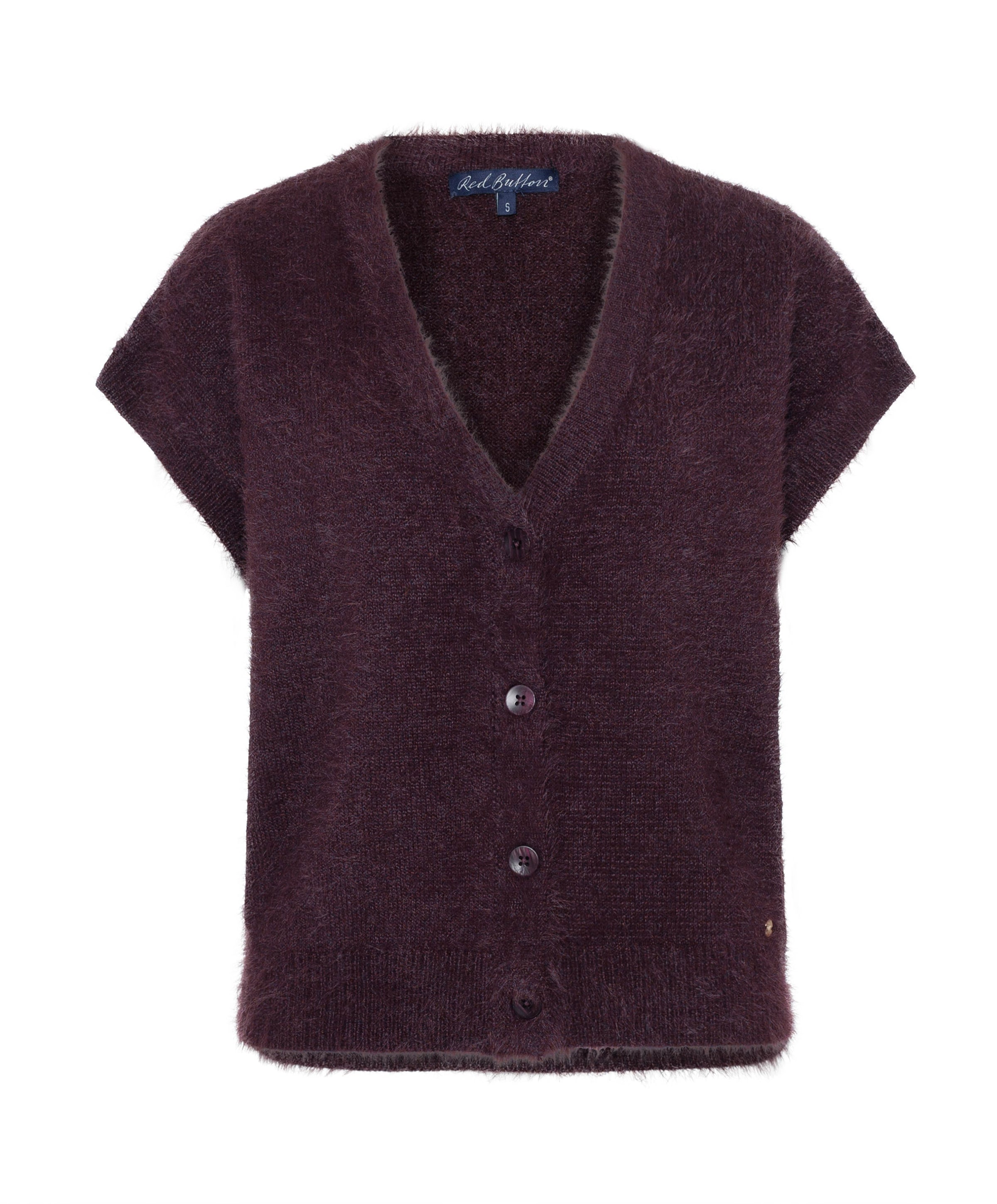 Red Button Dames gilet bordeaux