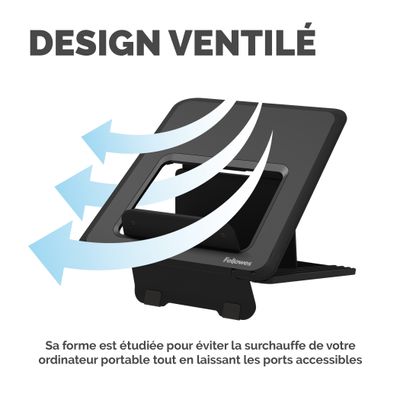 Fellowes Breyta - Support pour ordinateur portable jusqu'à 14