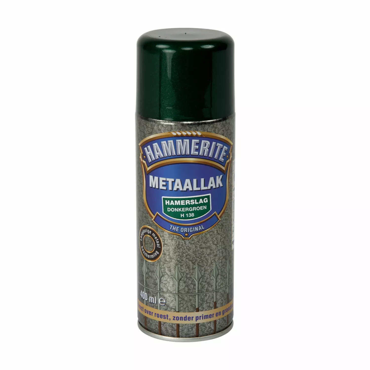 Hammerite Hamerslag Metaallak - Donker groen - 400ml