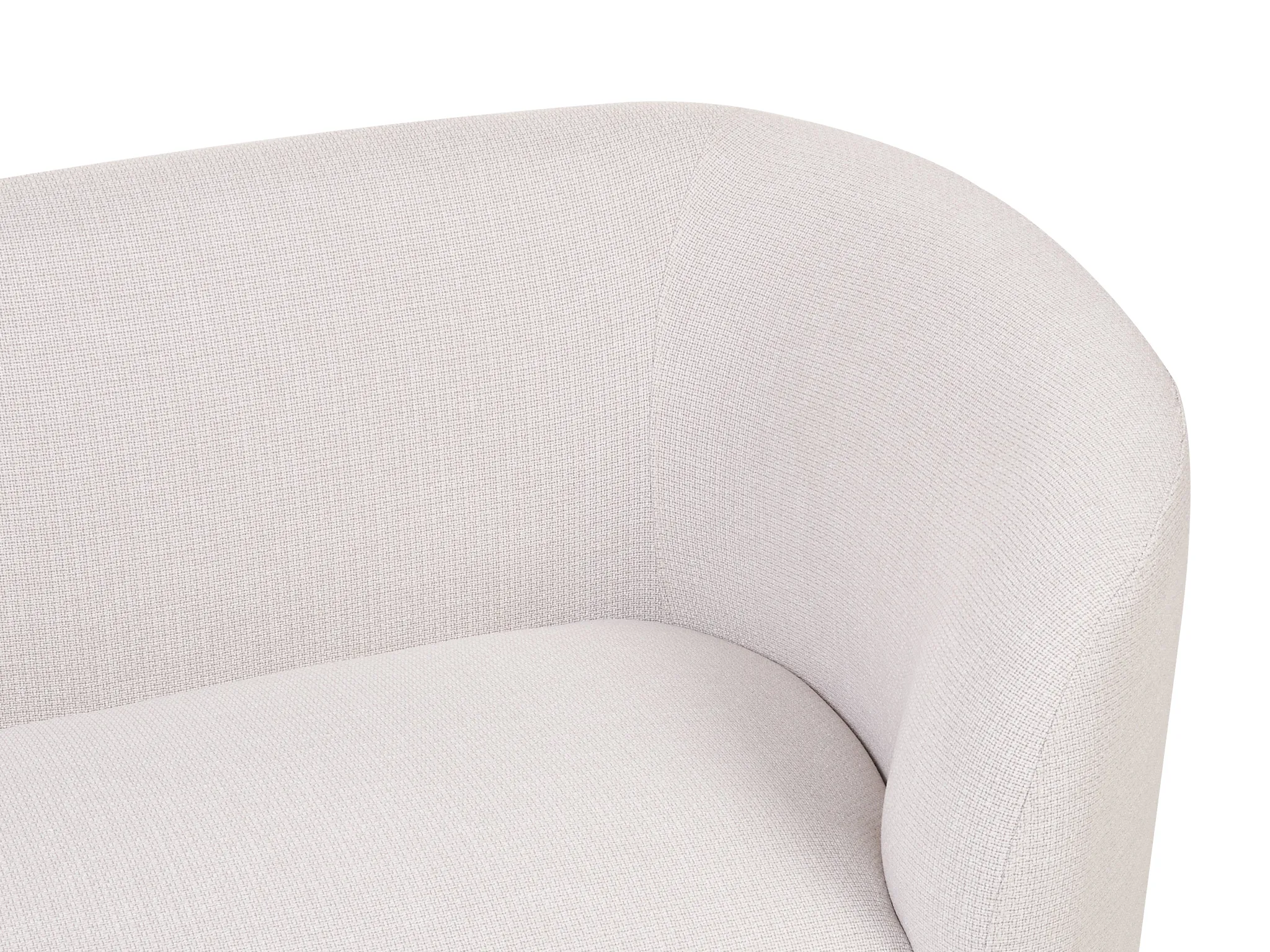 Bank 2-zits LOEN Stof Lichtbeige