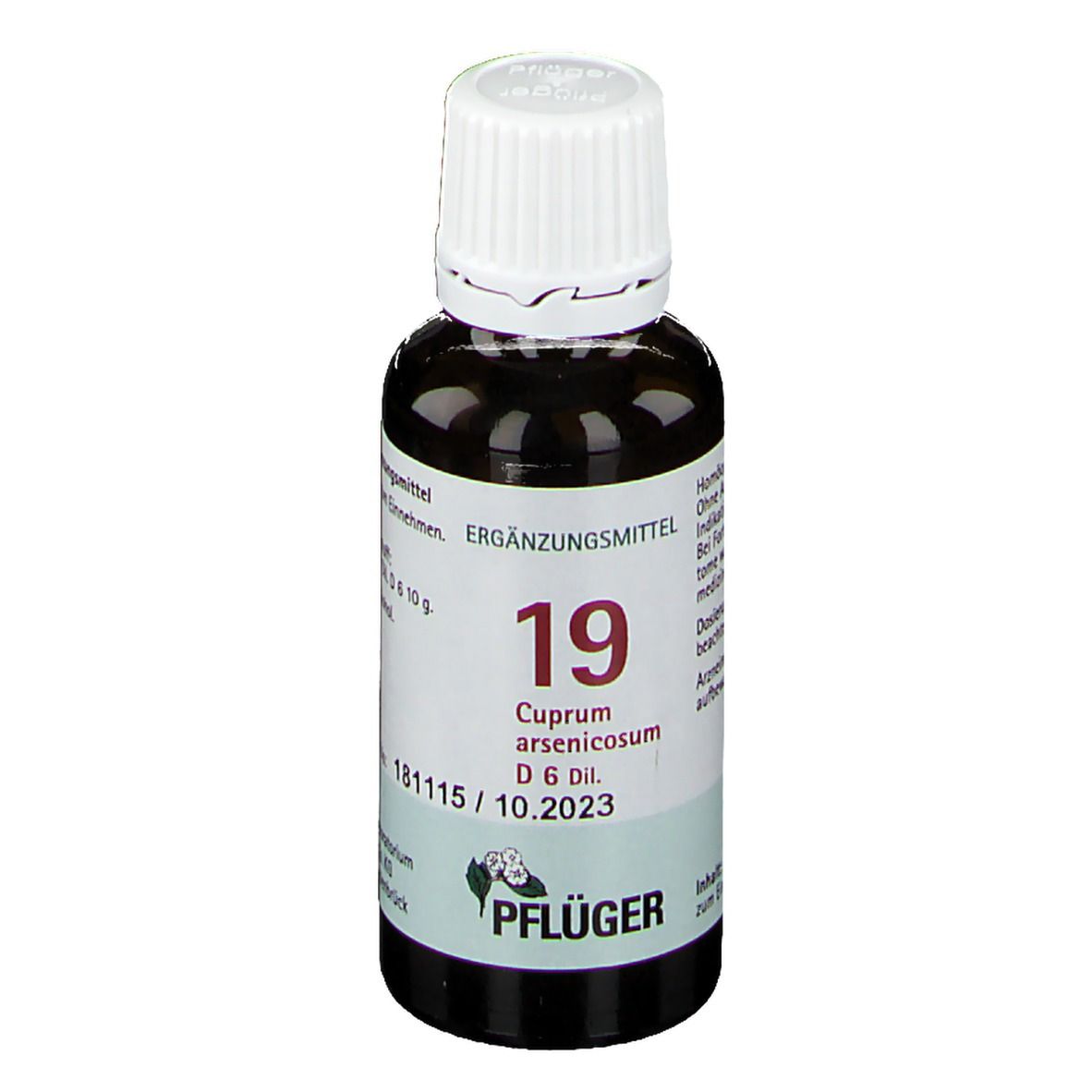 Biochemie Pflüger® 19 Cuprum arsenicosum D 6