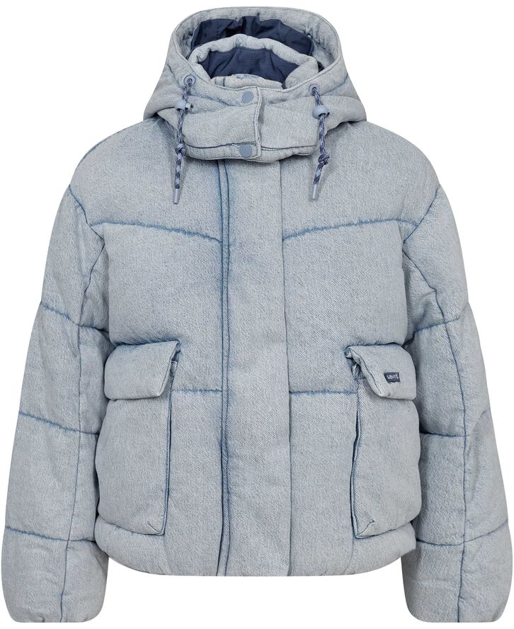 Levi's WESTERN BUBBLE SHORTY CELEBRAT Blå