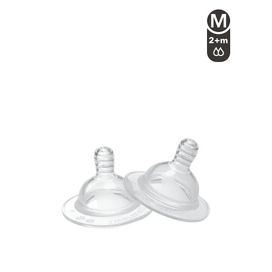Lot de 2 tétine anti-colique   2 mois +   de               Twistshake