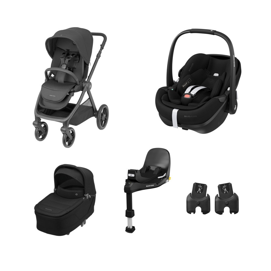 Oxford    Adapter   Pebble 360 Pro²   FamilyFix 360 Pro Bequeme Babywanne für Neugeborene |    Geräumiger Sitz und ergonomische Rückenlehne |    Intuitiv, kompakt zusammenklappbar |    Innovative SlideTech® Technologie |