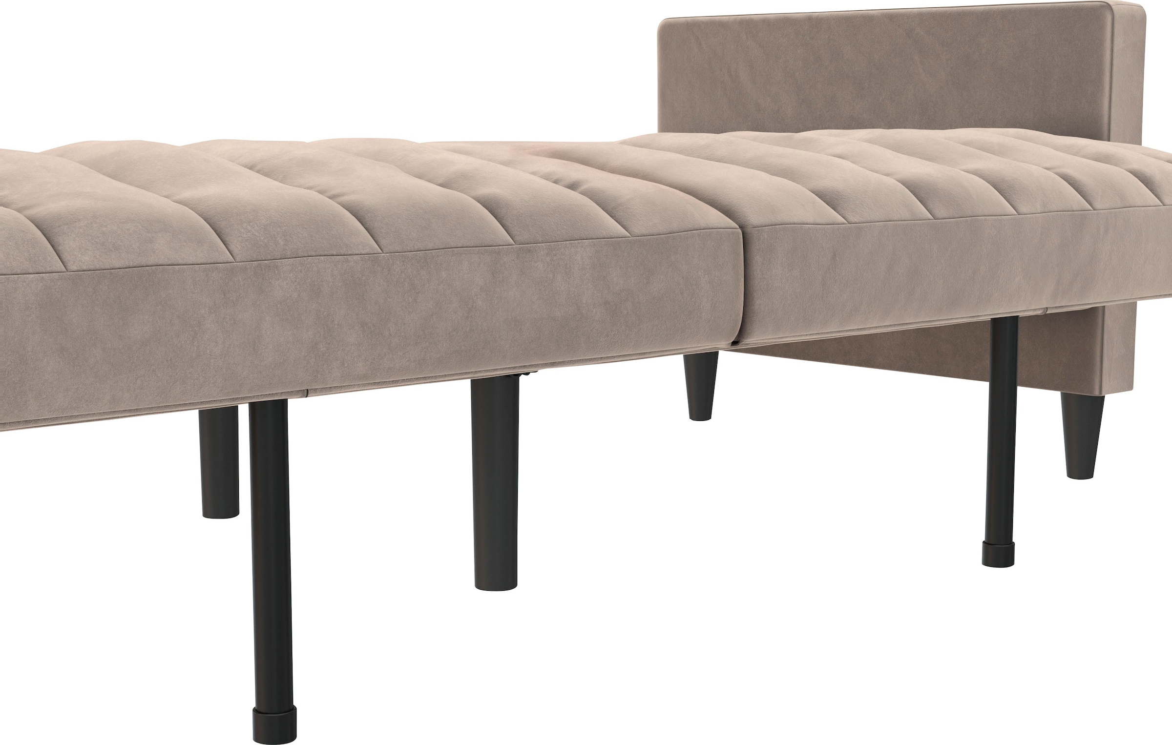 Dorel Home 3-Sitzer »Celine« Rückenlehne 2-teilig und 3-fach verstellbar, Sitzhöhe 43 cm