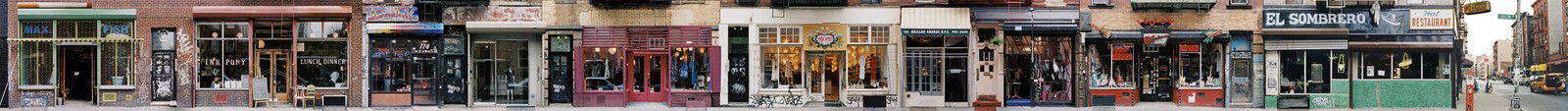 Ludlow St. b/t E Houston & Stanton, LES by James & Karla Murray - Limited Edition. Edition of: 100. Signed.