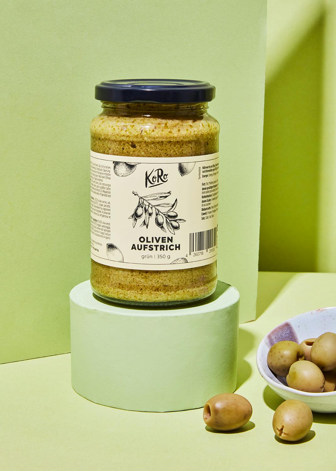 Grüne Oliven Aufstrich 350 g