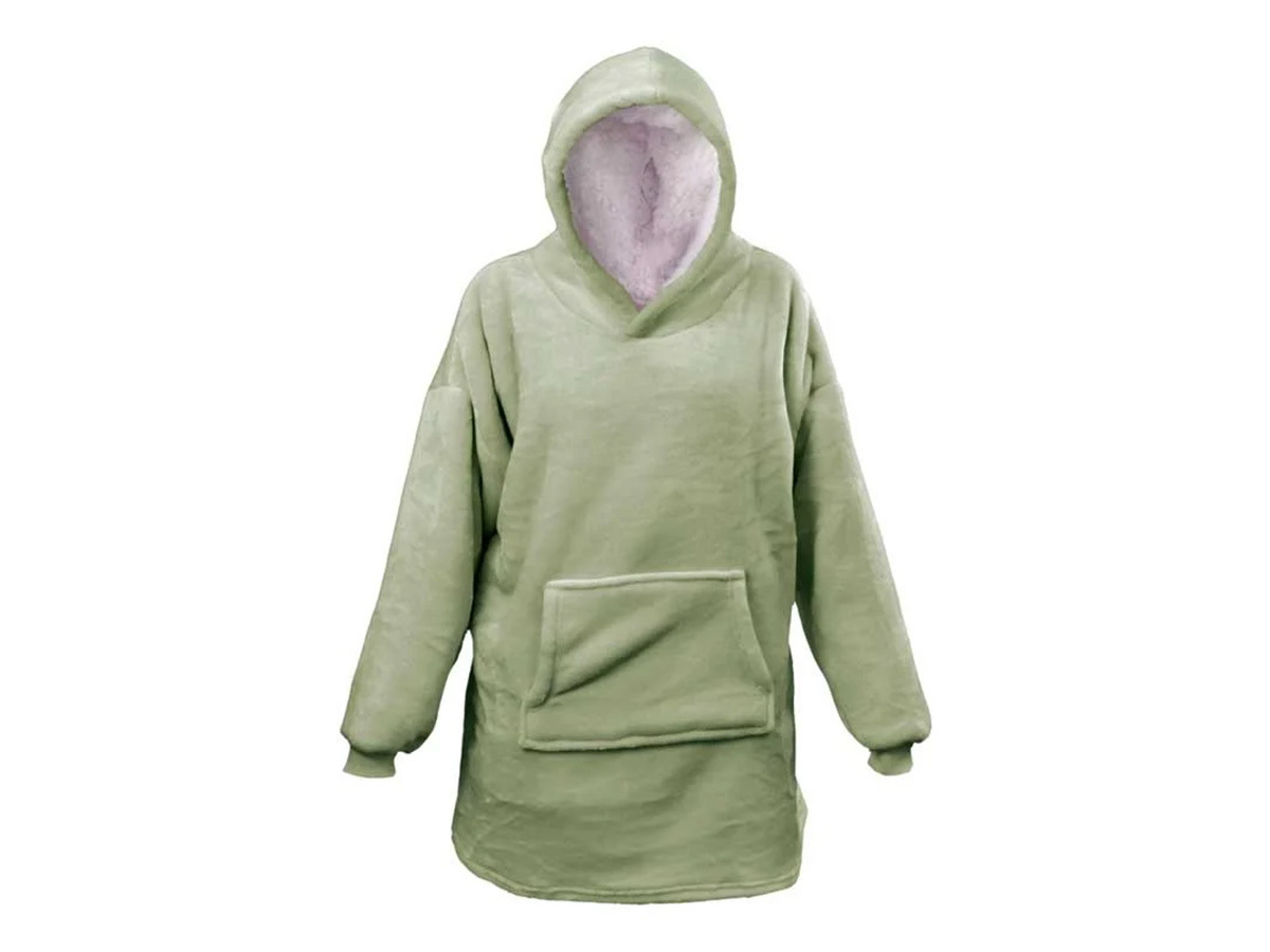 Unique Living oversized hoodie - Tea Green