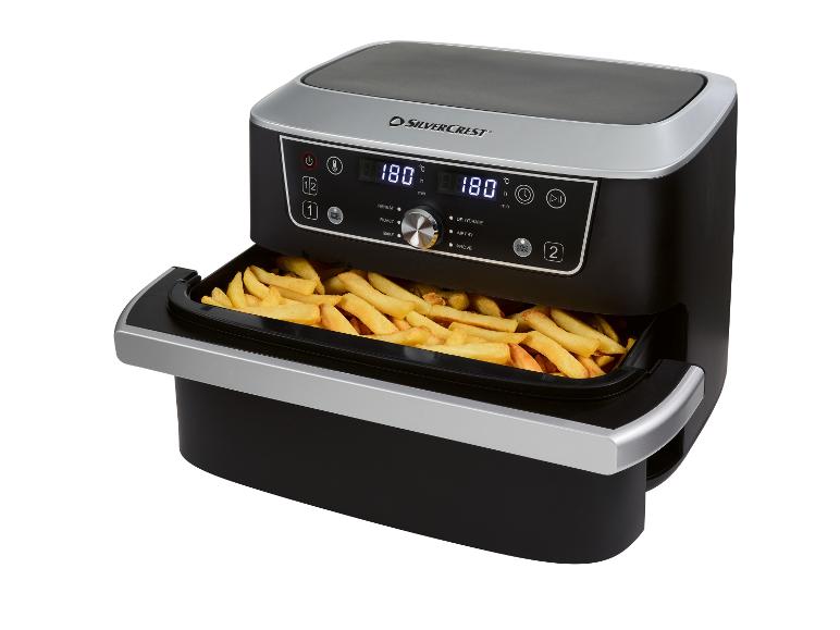 Dual zone hetelucht friteuse 11 L